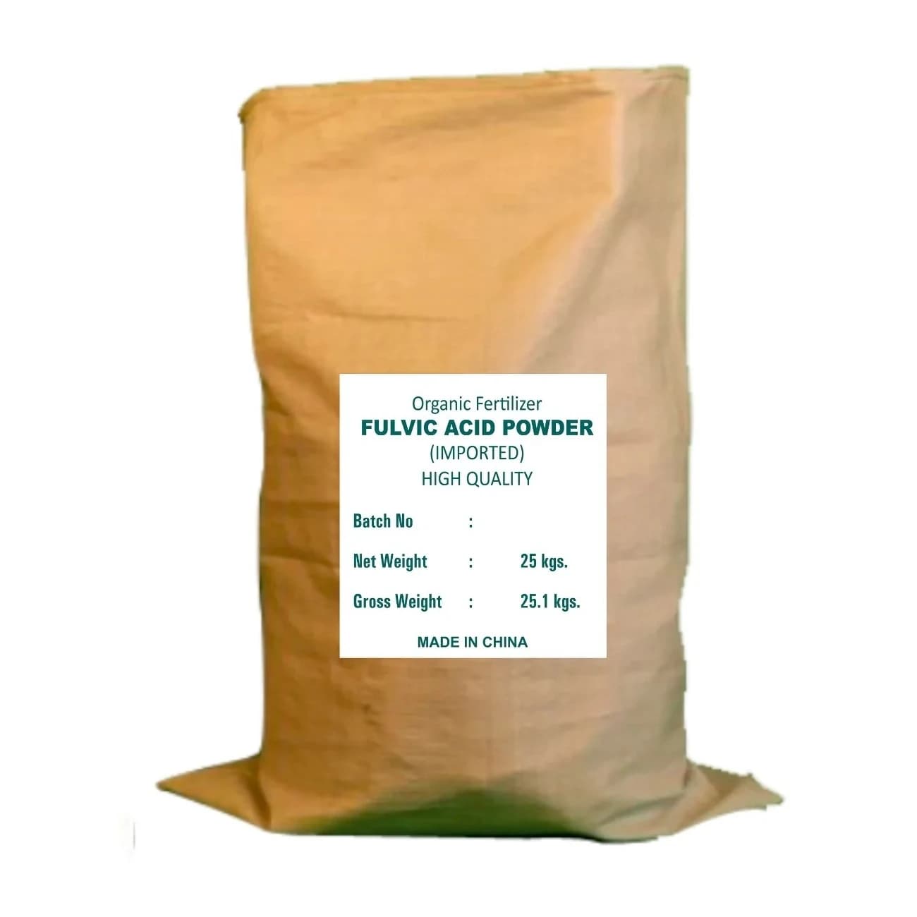 EBS Fulvic Acid Fulvic Acid 50% Organic Fertilizer